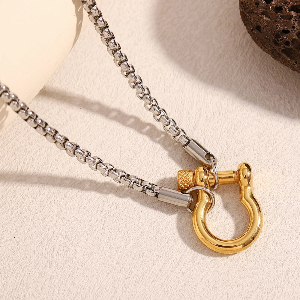 Dual Tone Necklace