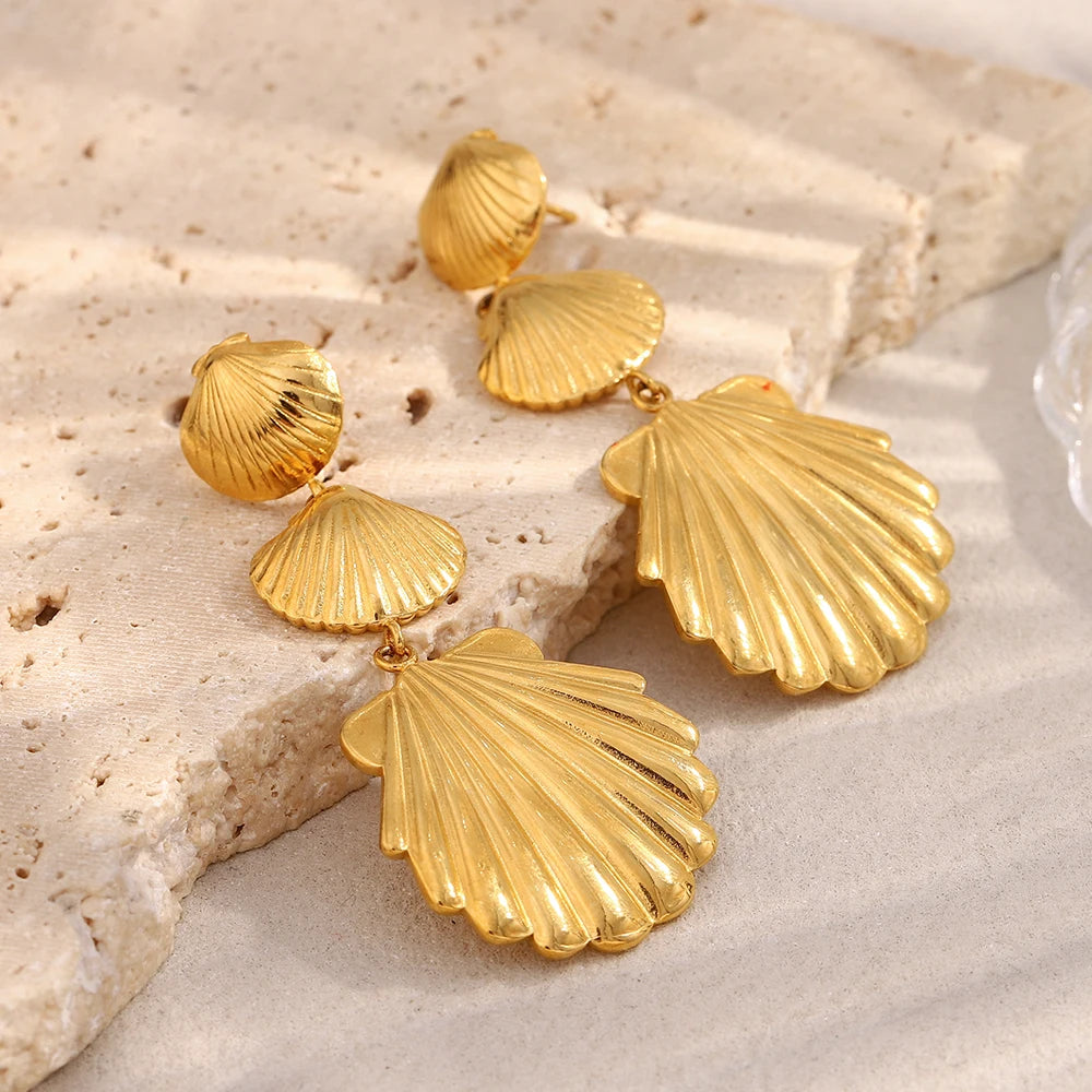 Starfish & Shell Necklace Set