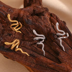 Serpentine Mesh Ear Clip