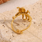 Octopus Open Ring