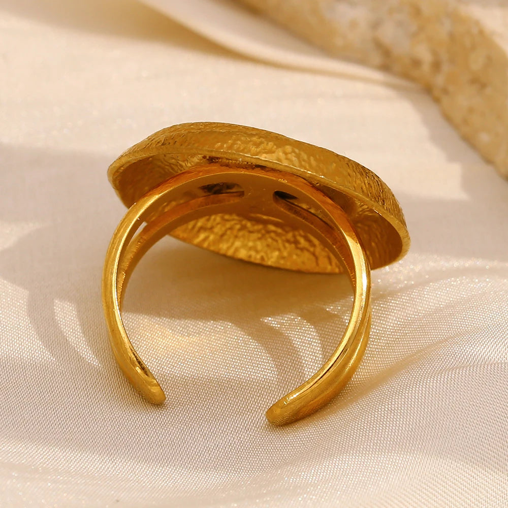 Wide Thread Ring