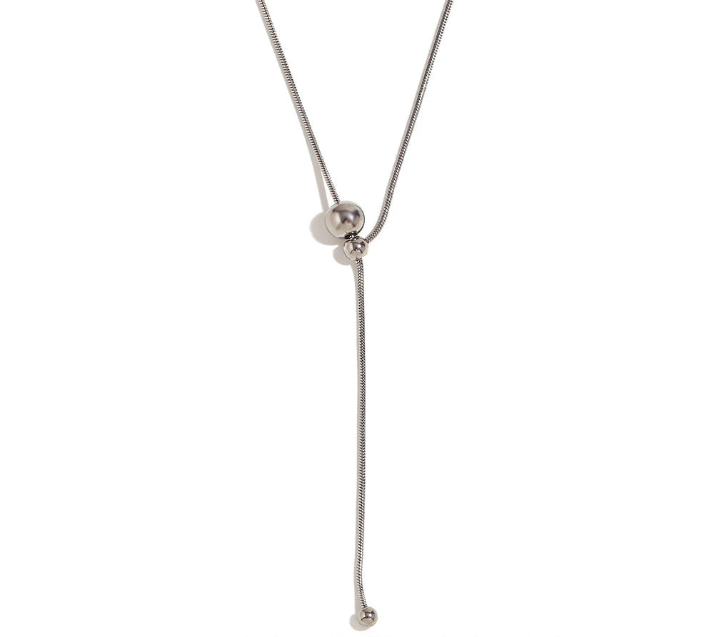 Minimal Beads Necklace