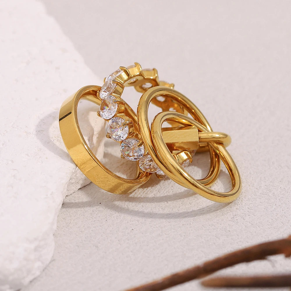 Radiant Layers Ring