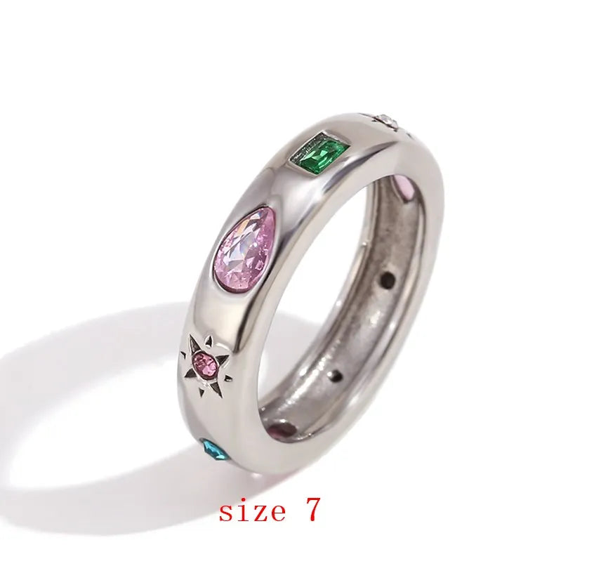 Solar Spark Ring