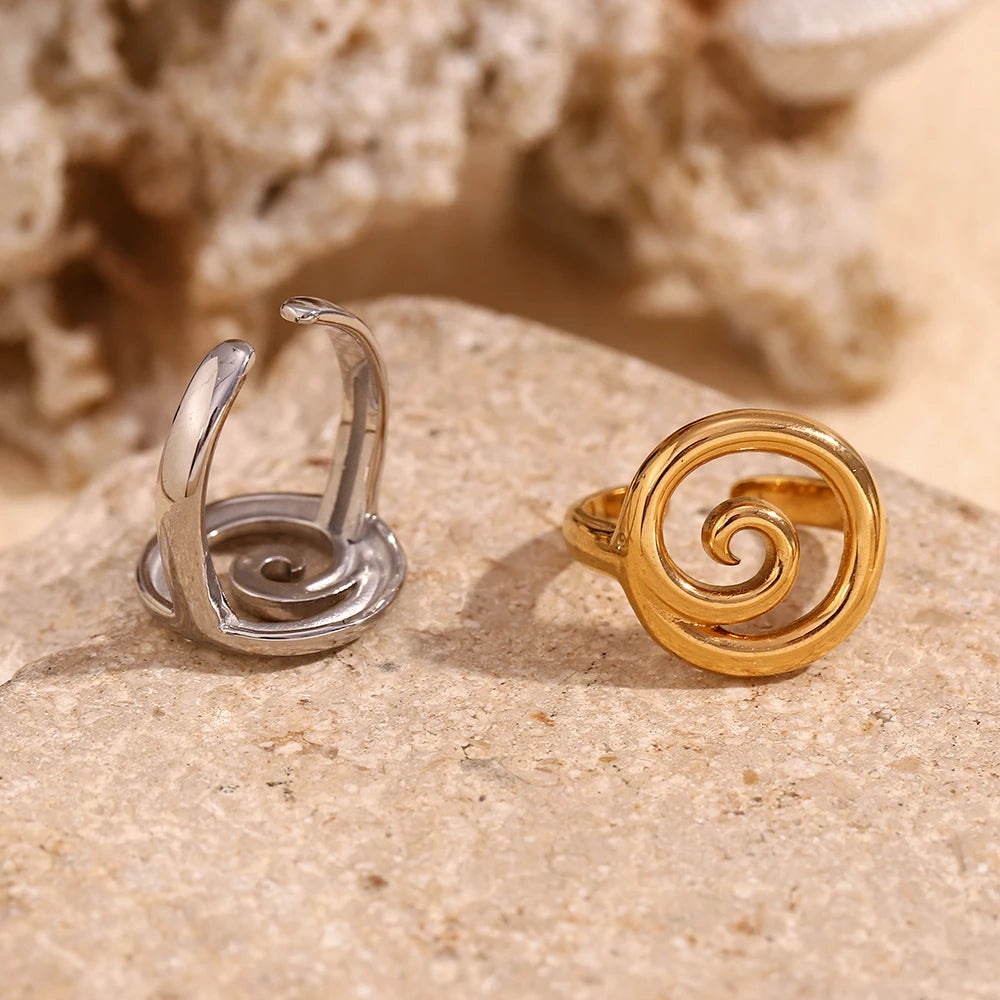 Spiral Opening Ring