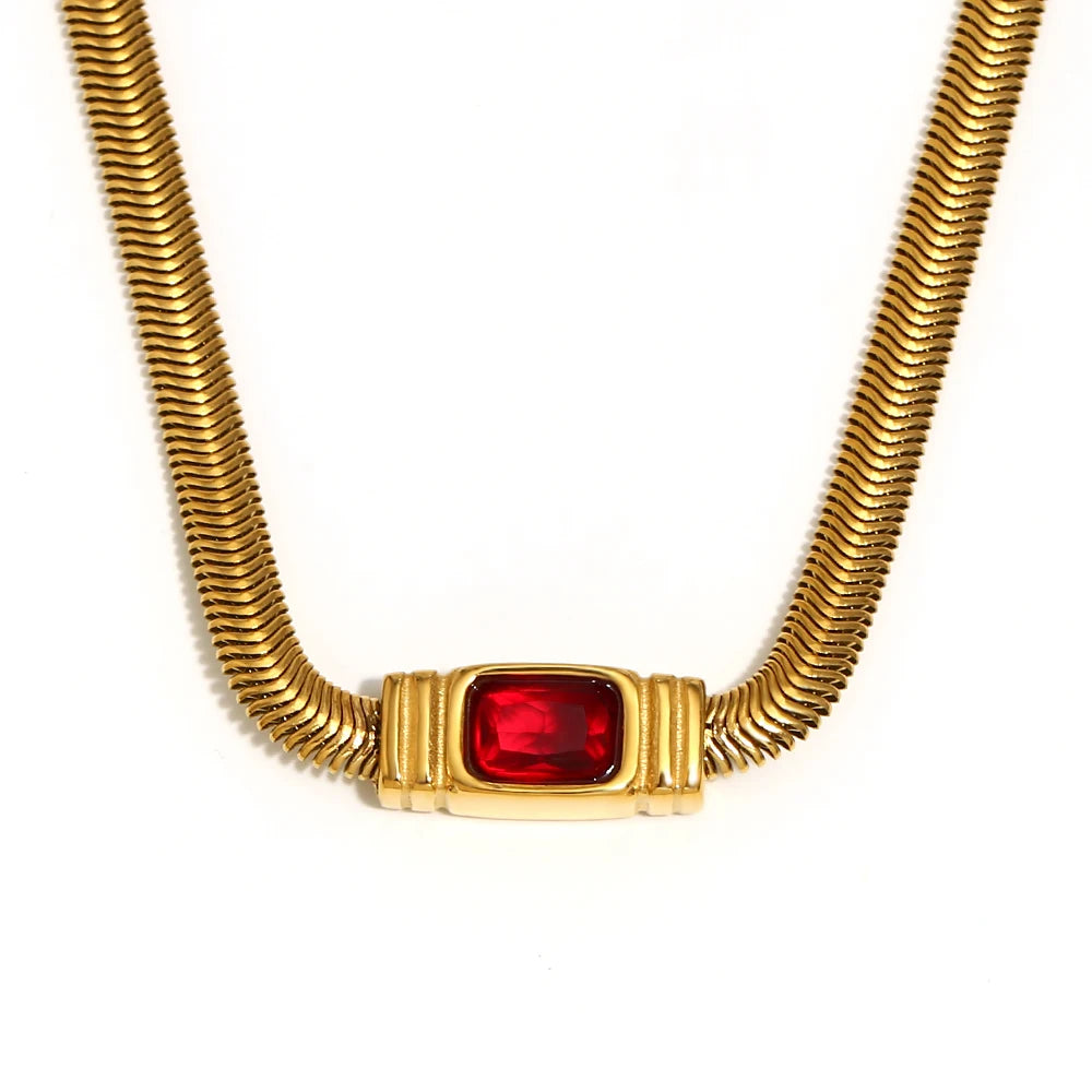 Red Glow Necklace