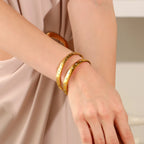 Star Sun Moon Open Bangle
