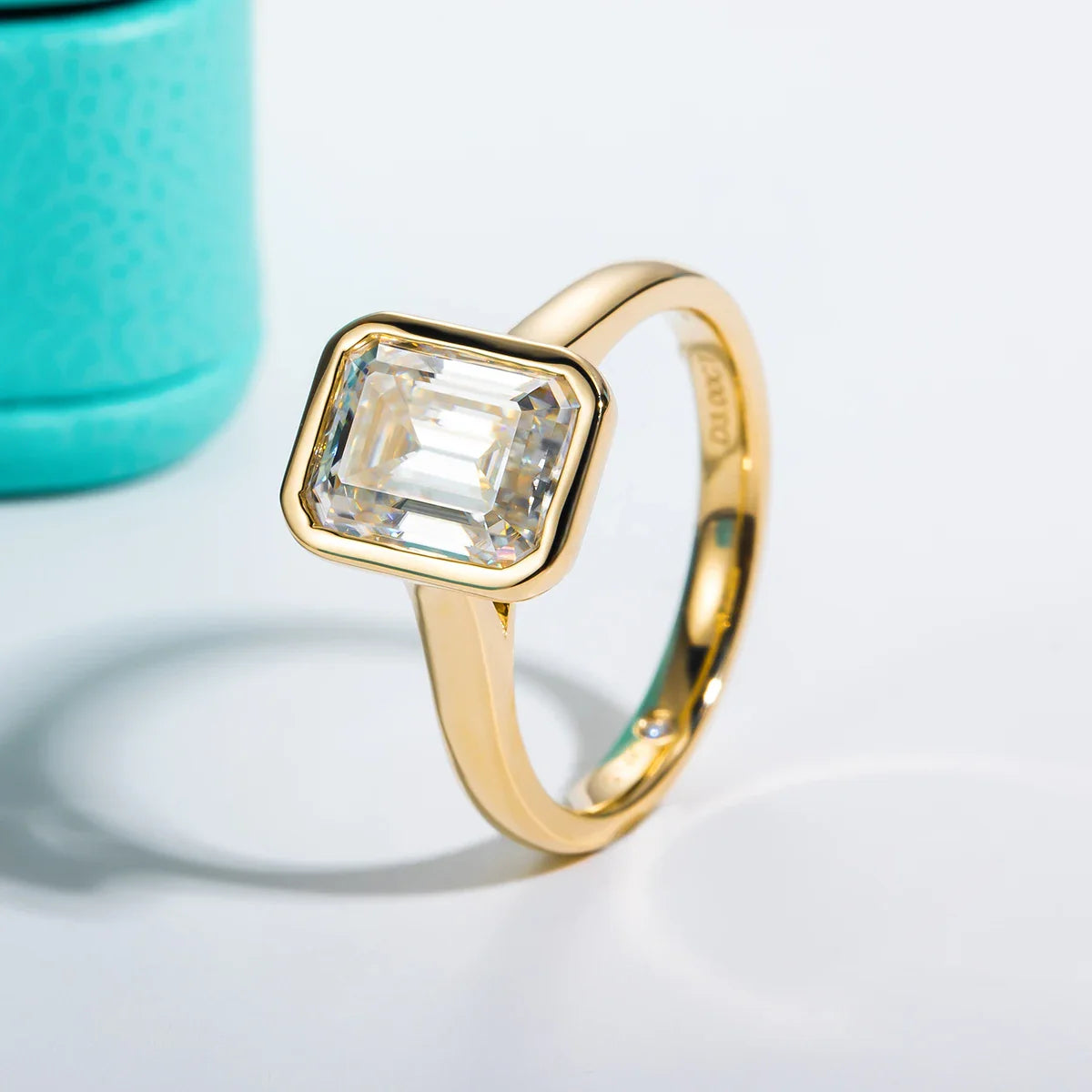 Anello Veretta Minimalista Bagliore Puro