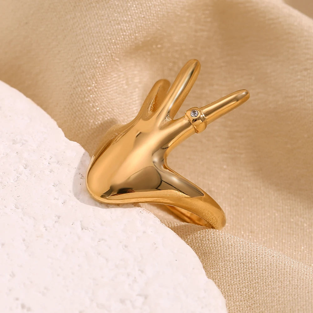 Cheer Sign Ring