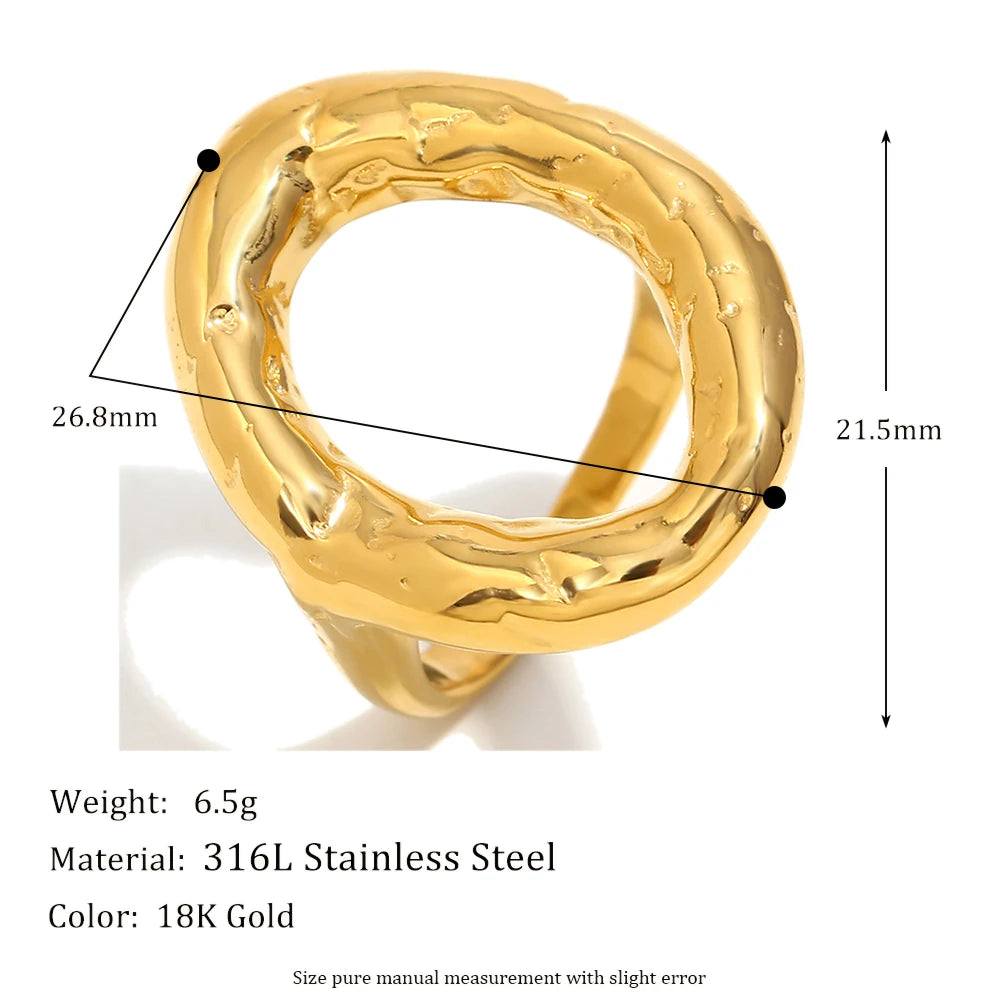 Irregular O-Shaped Ring