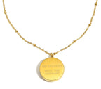 Ocean Letter Necklace