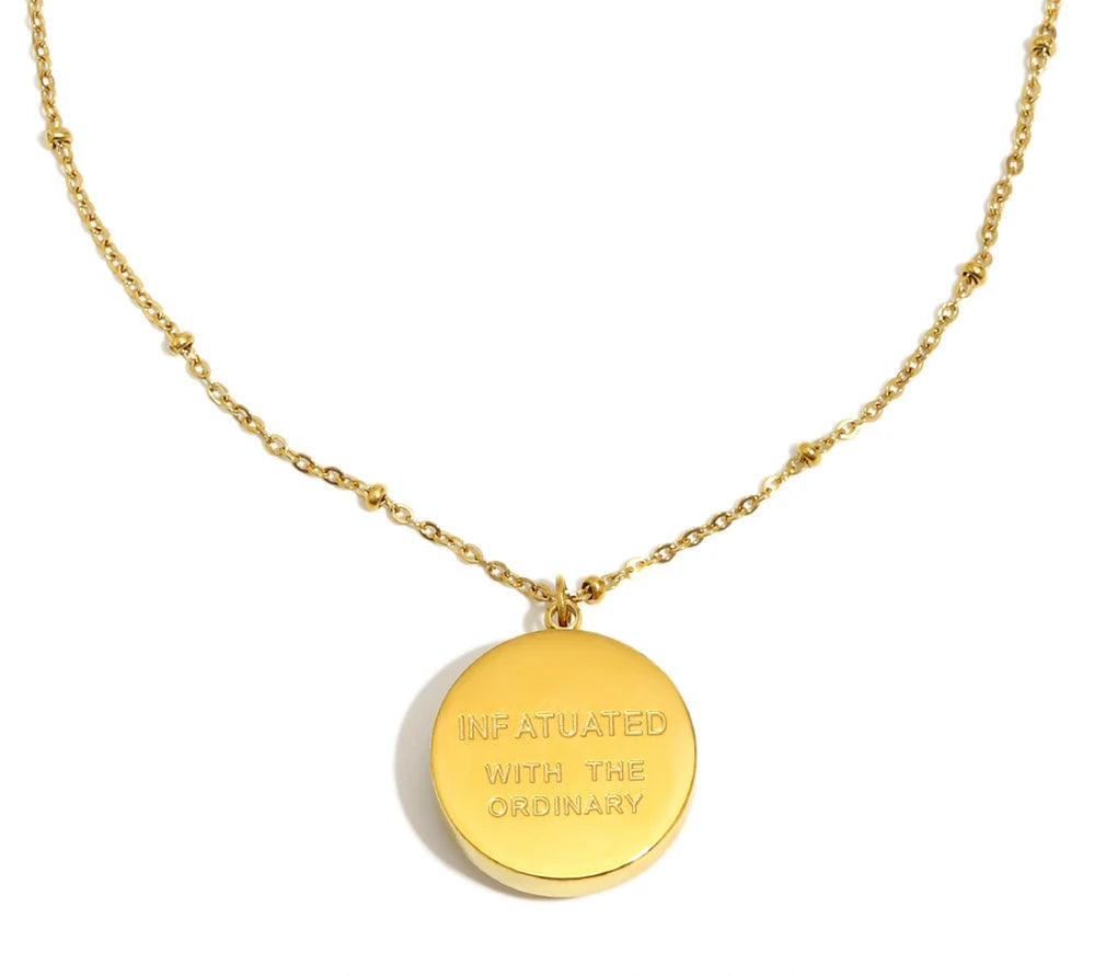 Ocean Letter Necklace