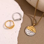 Sun & Moon Duo Ring