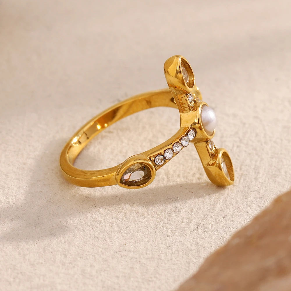 Divine Cross Ring