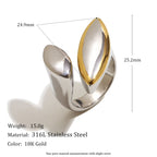 Asymmetric Oval Ring