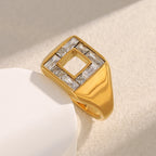 Waterproof Gold Ring