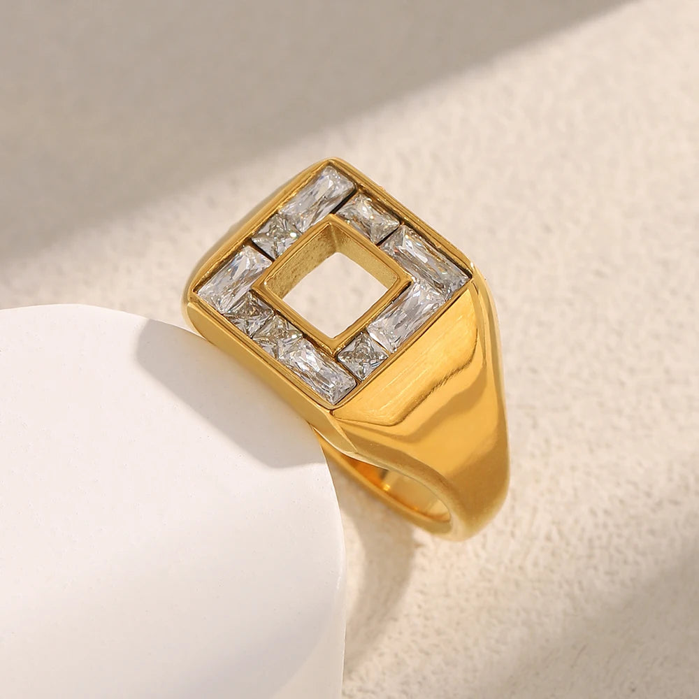 Waterproof Gold Ring