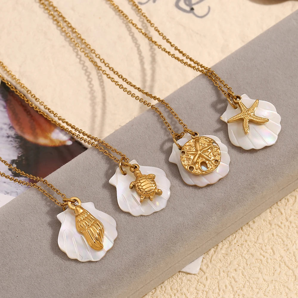 Sea Life Pendant Necklace