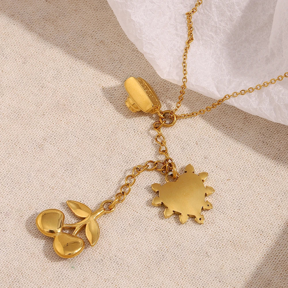 Celestial Heart Pendant Necklace