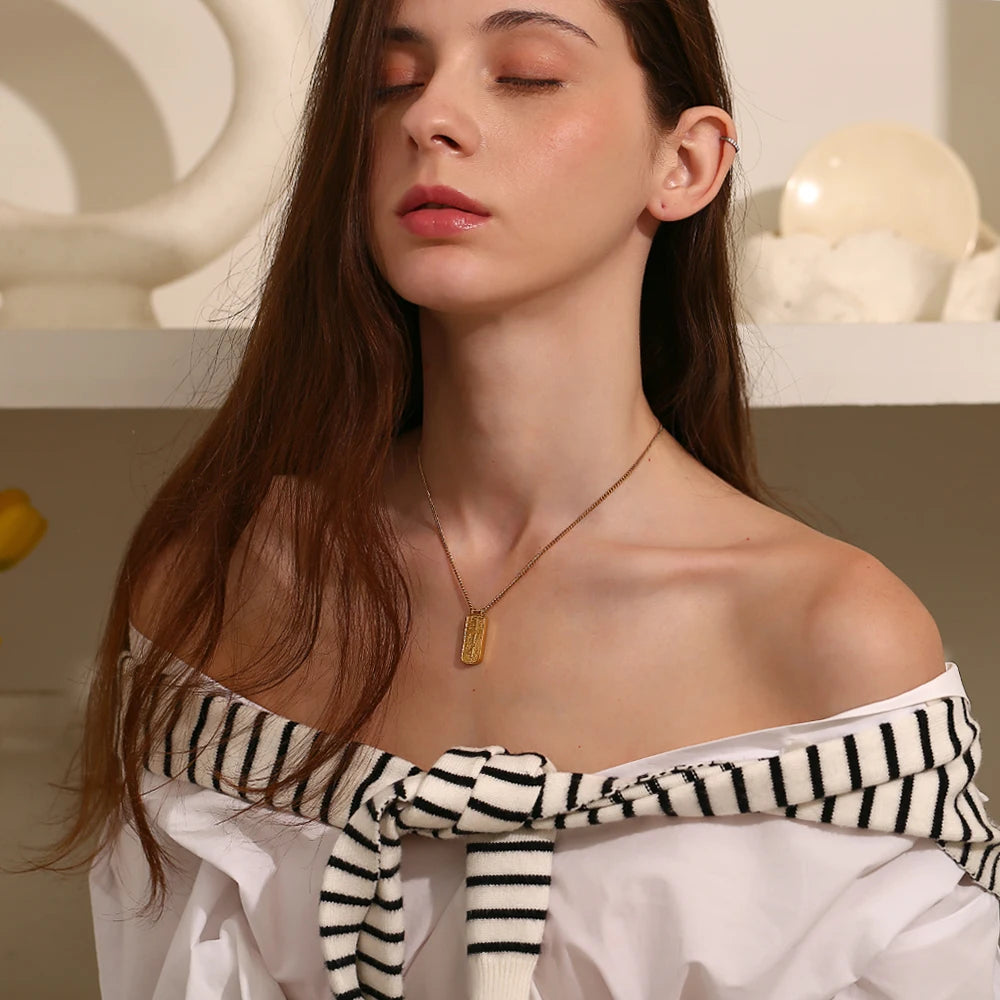 Lucky Number Tarot LOVE Pendant Necklace