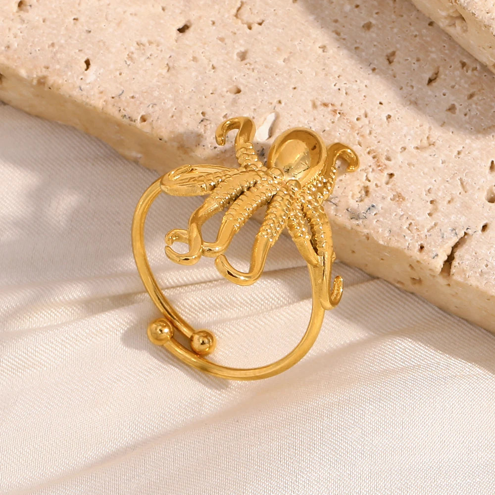 Octopus Open Ring