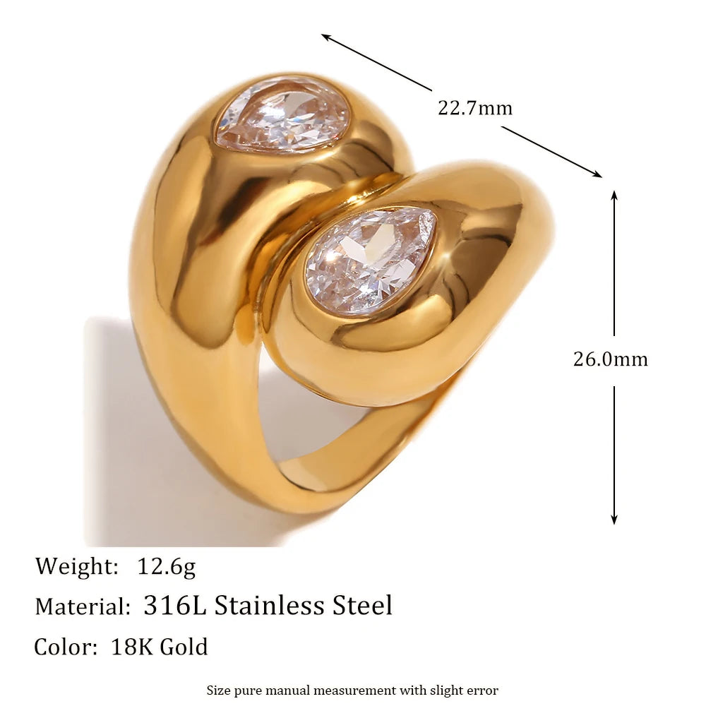 Radiant Gem Ring