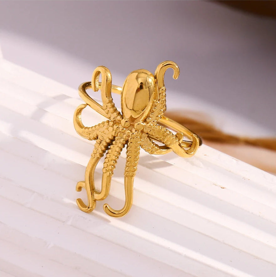Octopus Open Ring