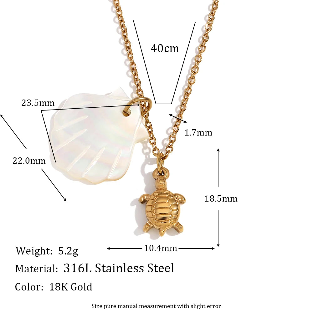 Sea Life Pendant Necklace