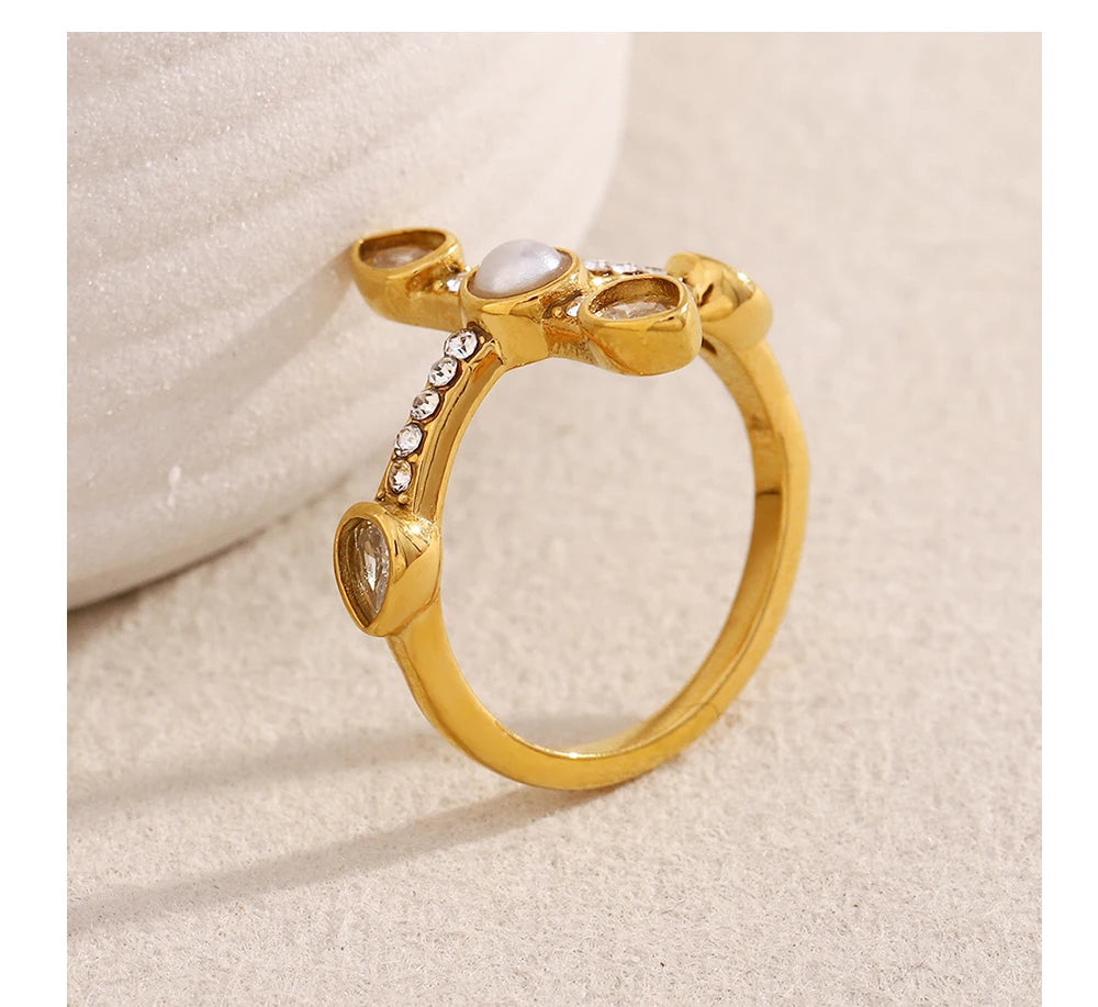 Divine Cross Ring