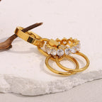 Radiant Layers Ring