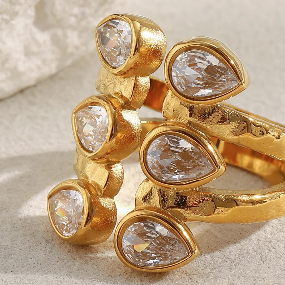 Radiant Layers Ring