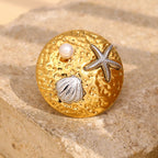 Pearl Ocean Series Earrings Set