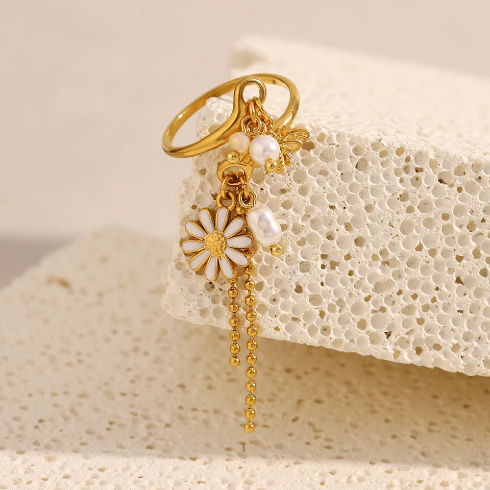 Blossom Pearl Ring