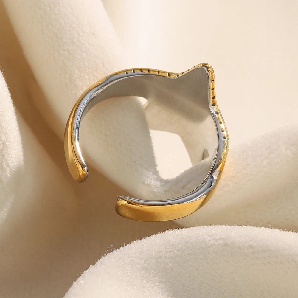 Starfish Charm Ring