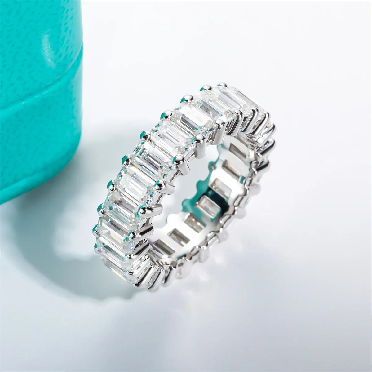Anello Eclisse Smeraldo