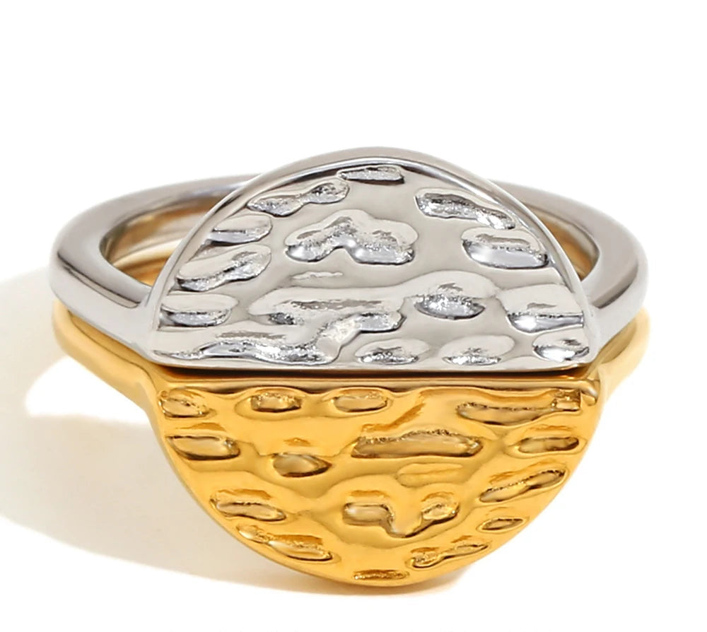 Sun & Moon Duo Ring