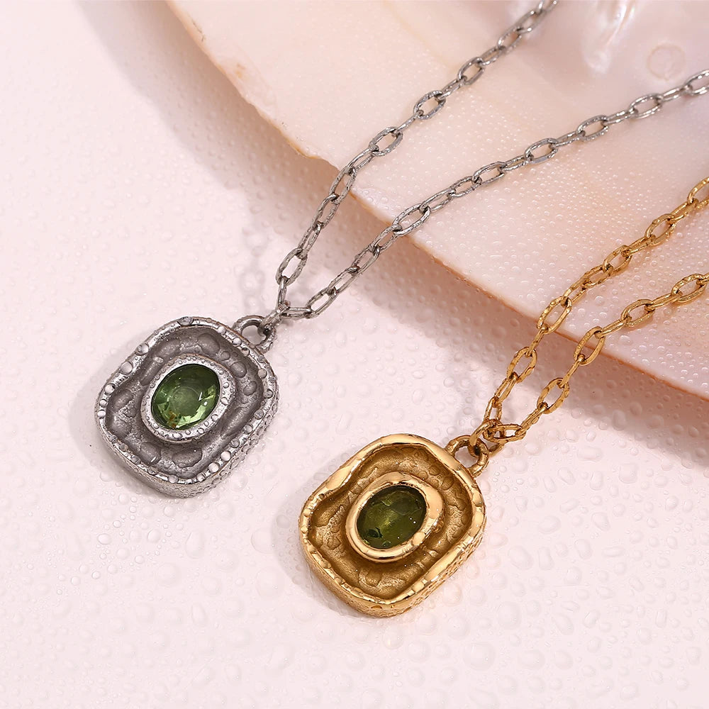 Emerald Edge Necklace