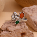 Zircon Bloom Ring