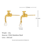 Waterdrop Zircon Earrings