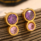 Infinity Zircon Mini Stud Earrings