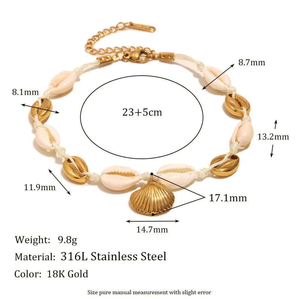 Starfish Shell Bracelet