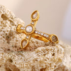 Divine Cross Ring
