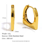 316L Stainless Steel Square Rings