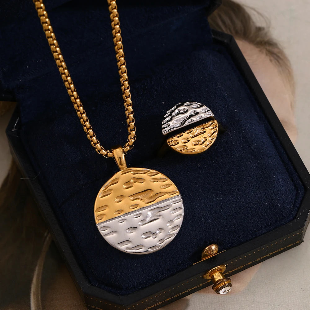 Sun & Moon Duo Ring