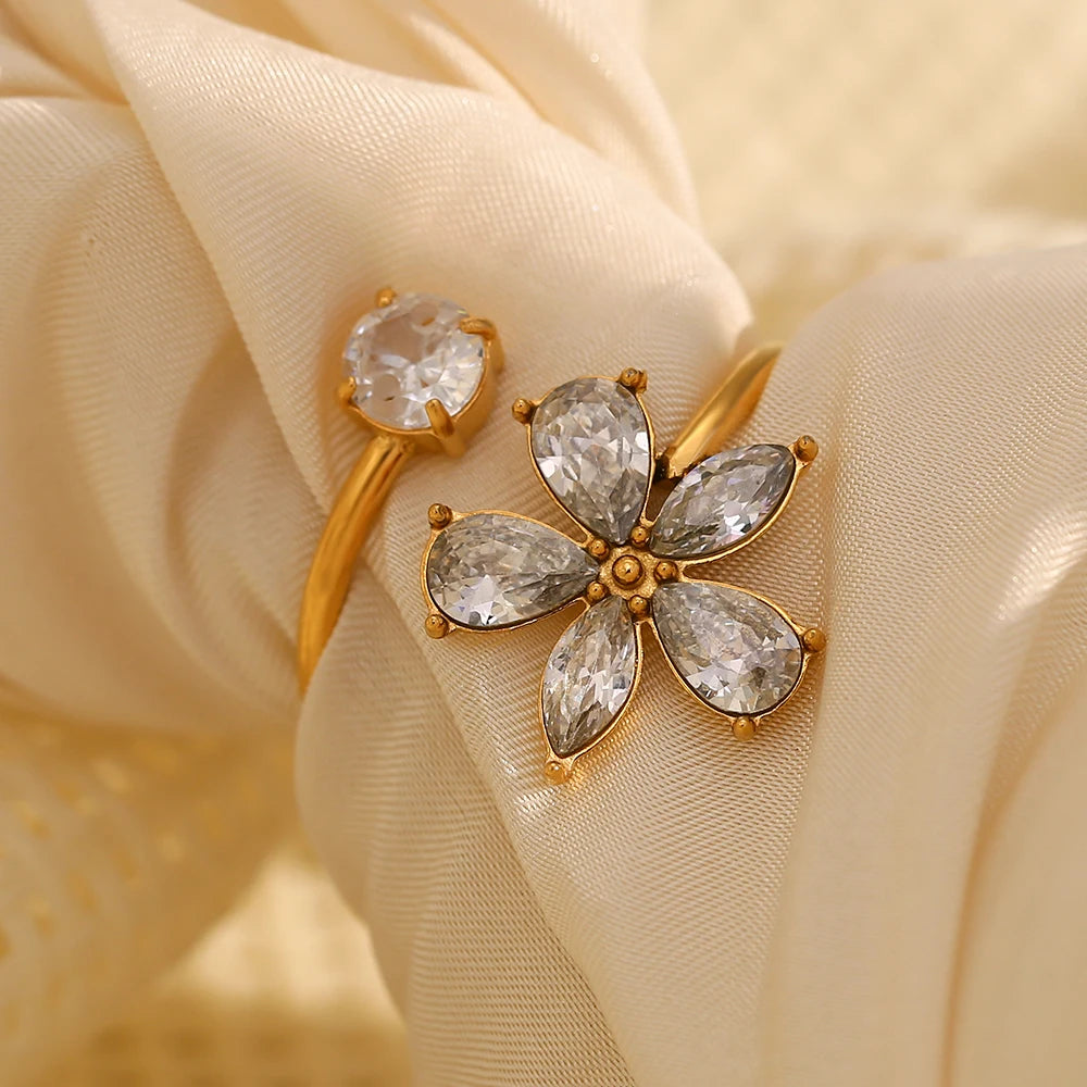 Open Petal Ring