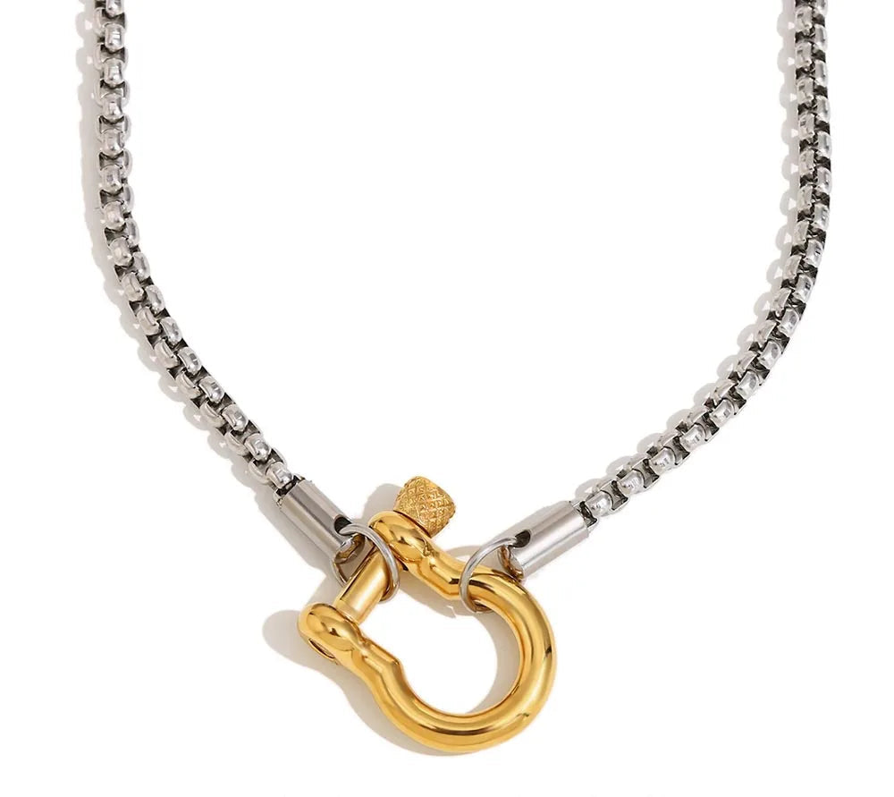 Dual Tone Necklace