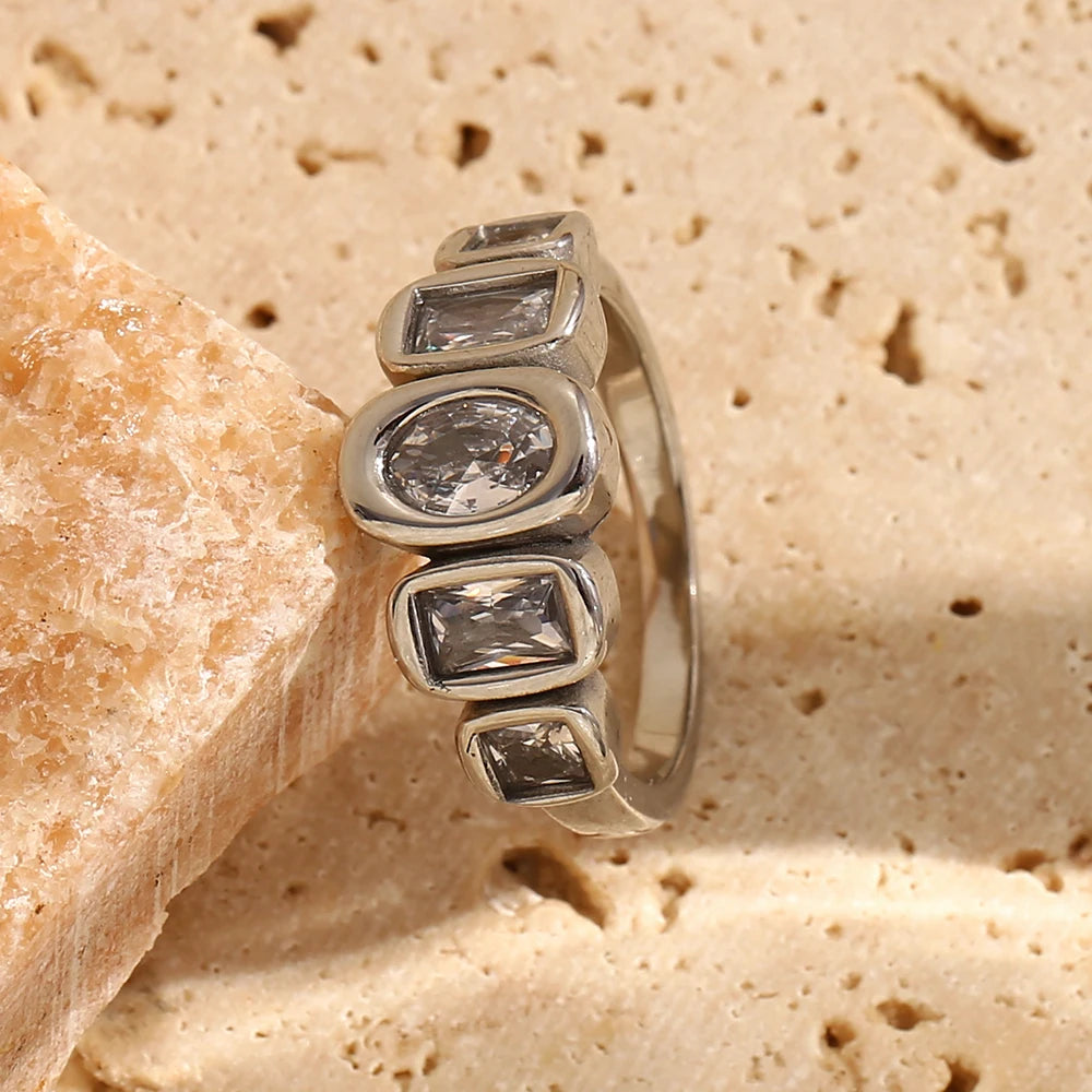 Luxe Geometry Ring