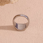 Fingerprint Ripple Ring