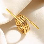 Twistline Ring