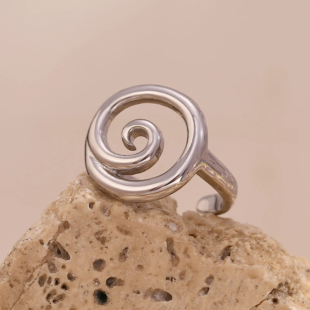Spiral Opening Ring
